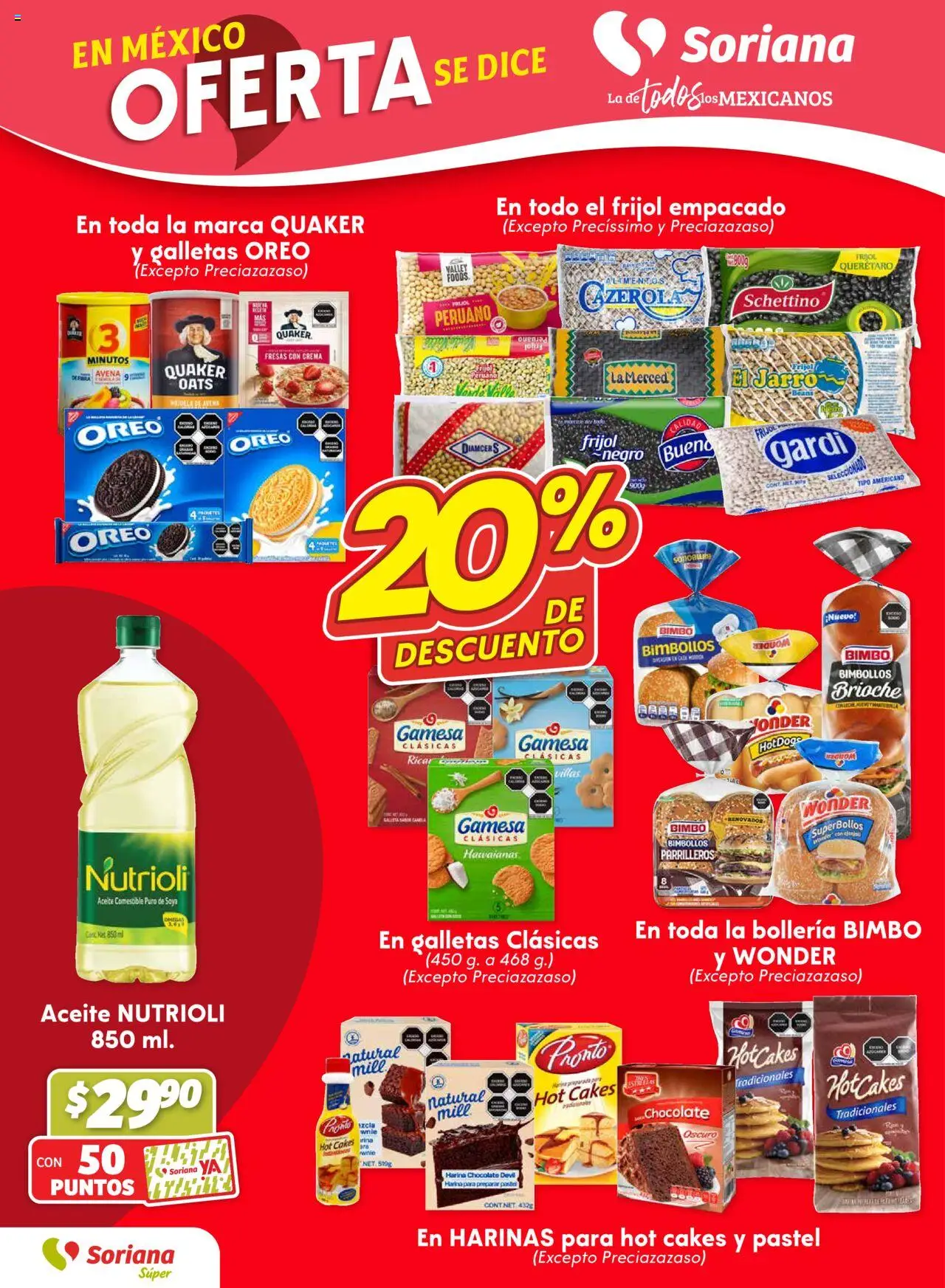 Nuevas ofertas de Soriana válidas en toda la República Mexicana desde el 16.10.2025. ¡Encuentra las mejores ofertas en Soriana - Fin de Semana Súper: Juárez! | Página: 2 | Productos: Crema, Aceite, Pastel, Galletas