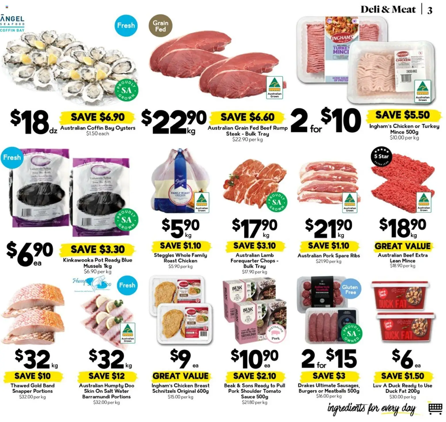 Drakes catalogue - valid from 18.02.2026 | Page: 3 | Products: Pot, Pork, Beef, Turkey