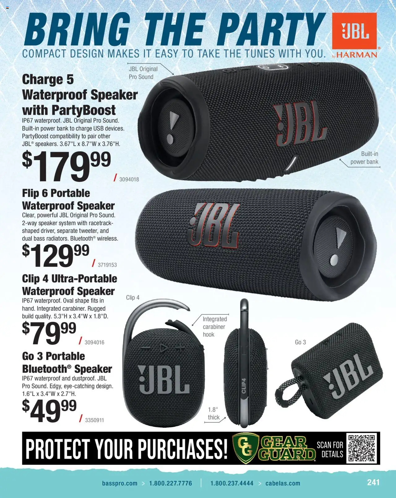 Cabela's Saltwater Specialist 25 - valid from 01.01.2025 | Page: 241 | Products: Hook, Power Bank, Speaker, Usb