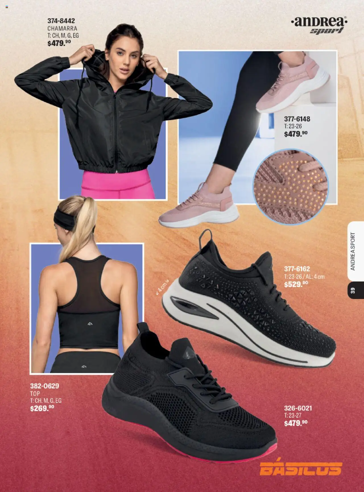 Nuevas ofertas de Andrea válidas en toda la República Mexicana desde el 13.08.2025. ¡Encuentra las mejores ofertas en Andrea - Catálogo Andrea Sport! | Página: 36 | Productos: Chamarra