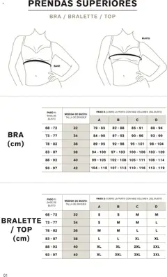 Leonisa revista - valida desde el 01.09.2025 | Página: 223 | Productos: Brasier, Sobre, Top