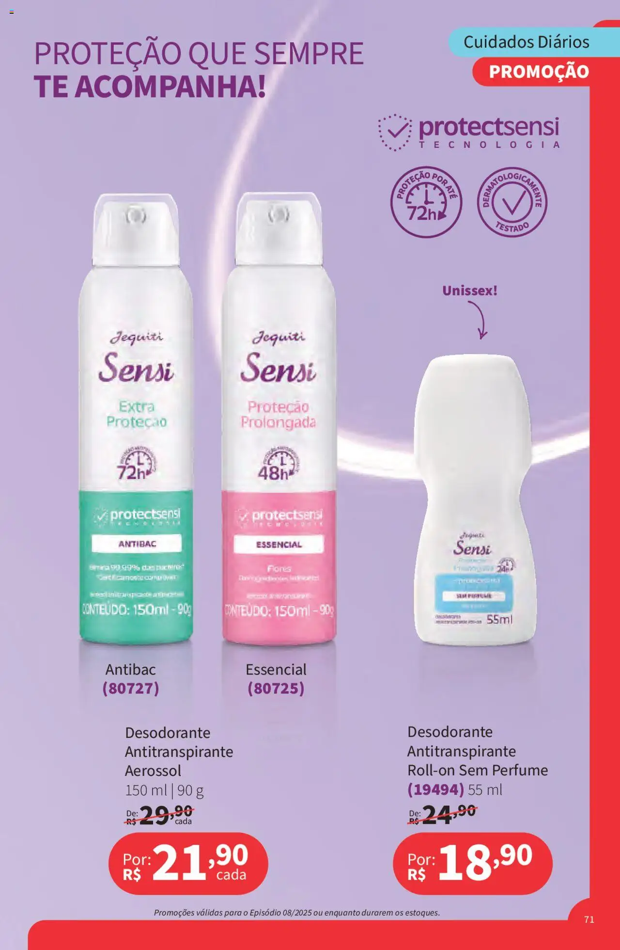 Jequiti Folheto - válido de 02.06.2025 | Página: 71 | Produtos: Perfume, Desodorante, Flores
