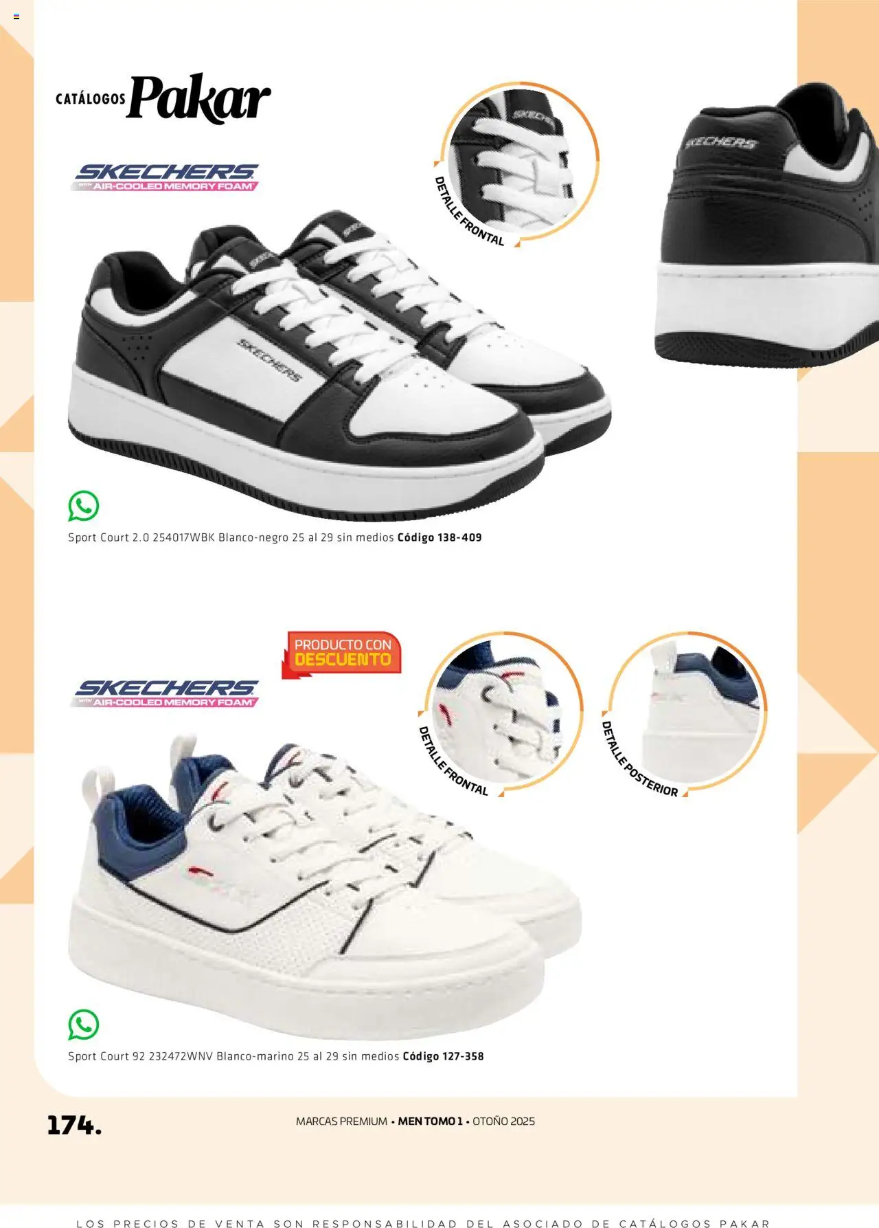 Nuevas ofertas de SC Pakar válidas en toda la República Mexicana desde el 29.08.2025. ¡Encuentra las mejores ofertas en SC Pakar - Catálogo Otoño Men Tomo 1! | Página: 174