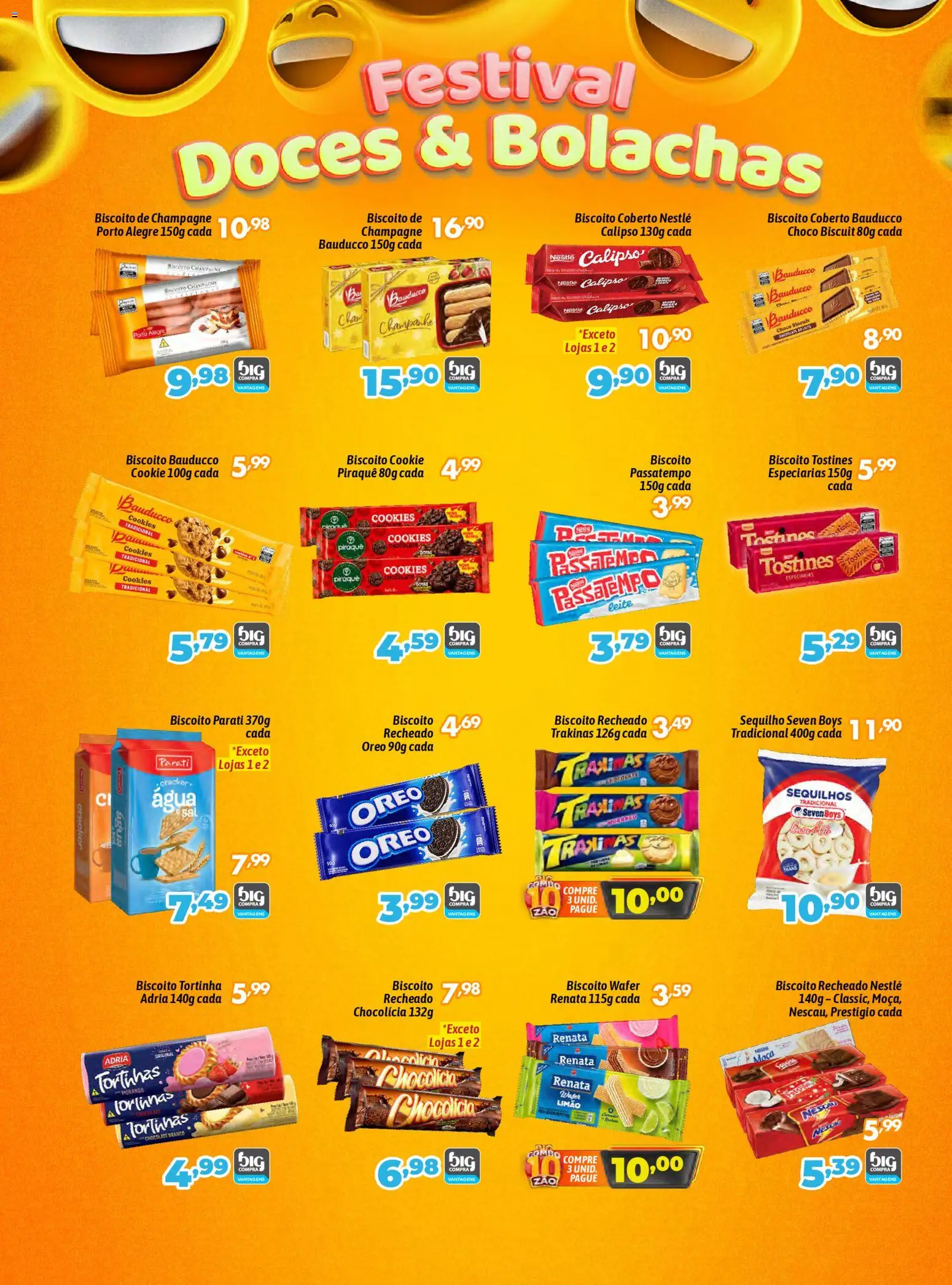 Big Compra Folheto - válido de 05.12.2025 | Página: 9 | Produtos: Biscoito, Leite, Cookies, Biscoito recheado