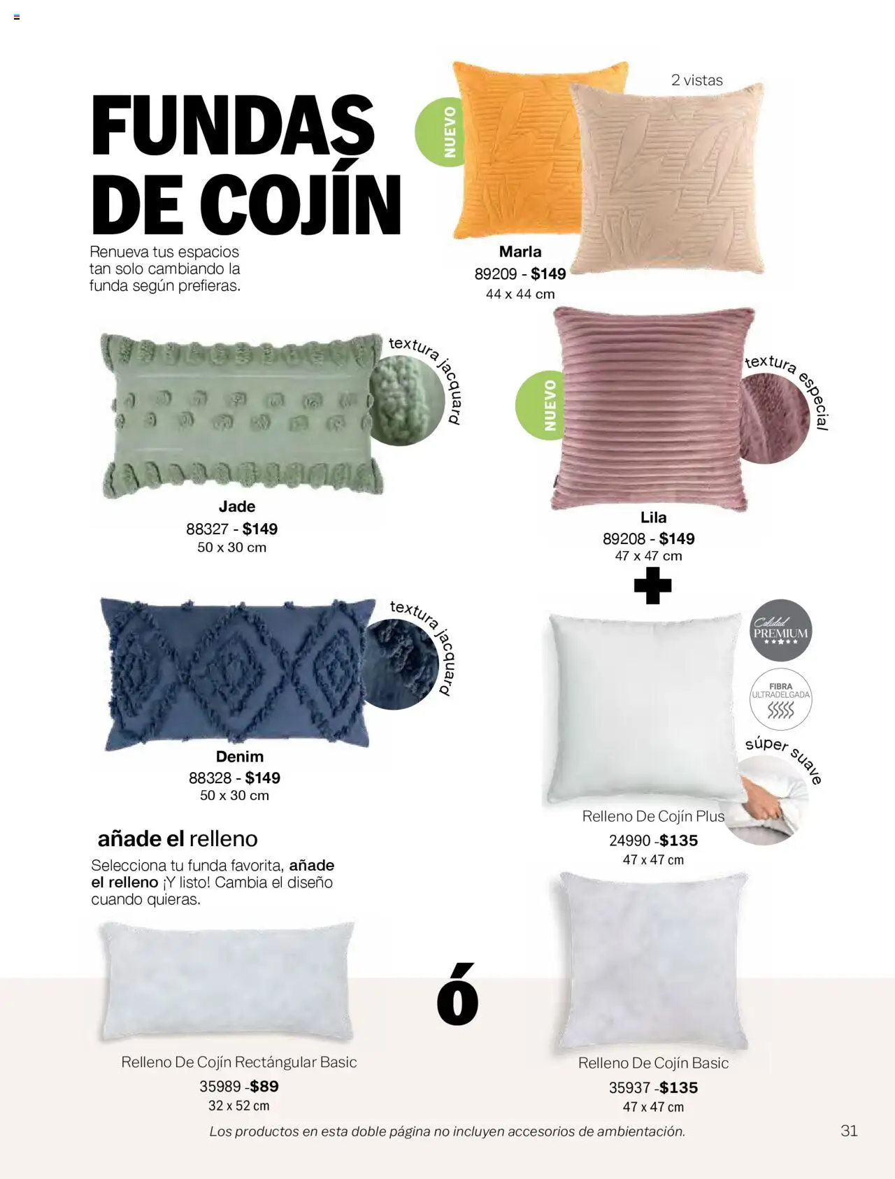 Nuevas ofertas de Vianney válidas en toda la República Mexicana desde el 09.09.2024. ¡Encuentra las mejores ofertas en Vianney catálogo - Biasi! | Página: 33 | Productos: Funda