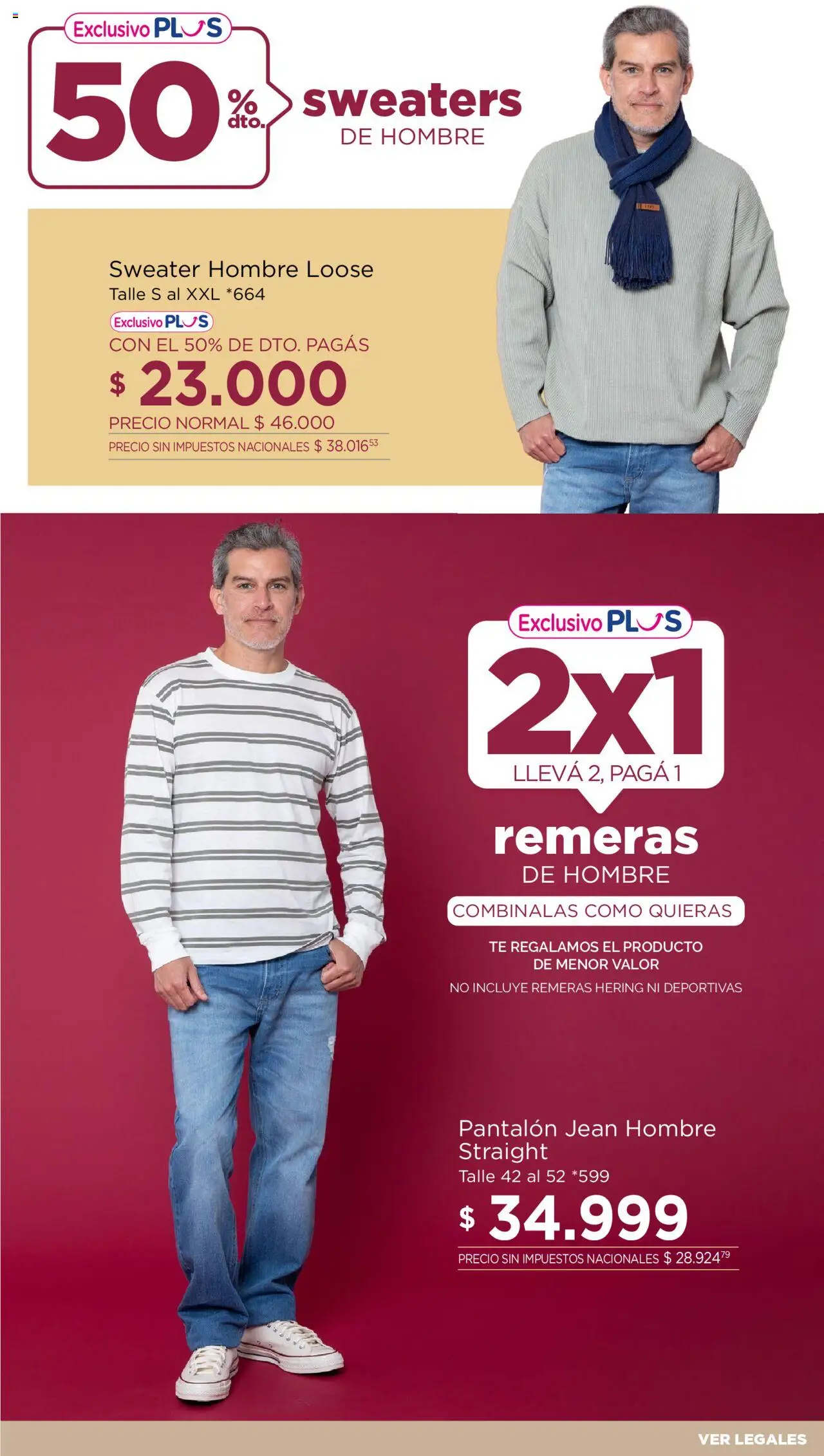 La Anonima Día del Padre │ válido desde el 12.06.2025 | Página: 16 | Productos: Sweater, Jean, Té