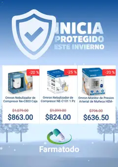 Vista previa de Farmacias Unión - Catálogo, nuevo folleto de la tienda, válido en México a partir del 01.10.2025 | Página: 5 | Productos: Monitor, Nebulizador, Caja