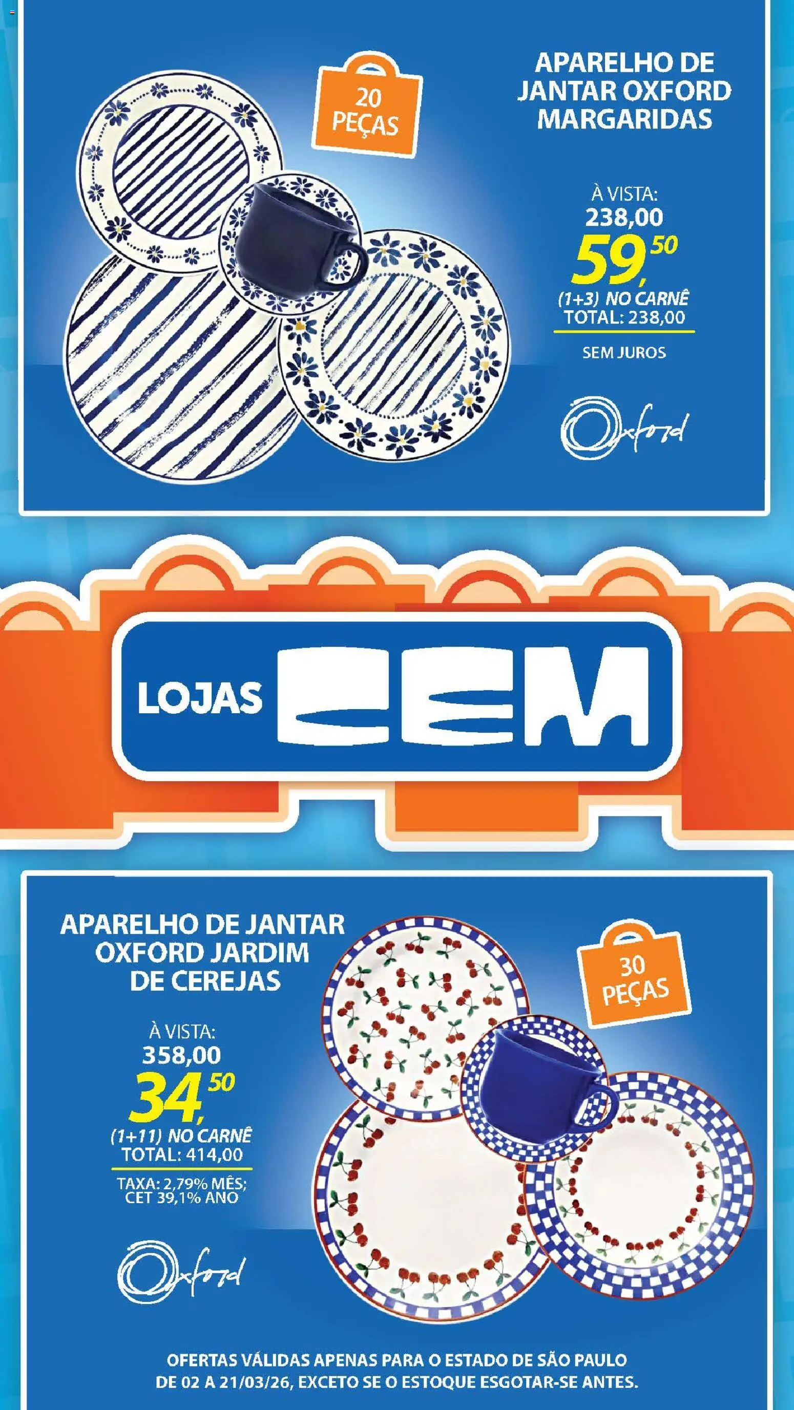 Lojas Cem Folheto - válido de 02.03.2026 | Página: 66 | Produtos: Carne