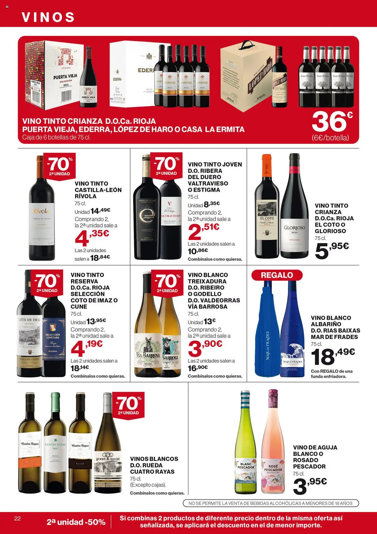 Nuevas ofertas de El Corte Inglés válidas en toda la República Mexicana desde el 31.07.2025. ¡Encuentra las mejores ofertas en El Corte Inglés - Catálogo Nuestros Mejores Precios! | Página: 24 | Productos: Funda, Vino, Caja