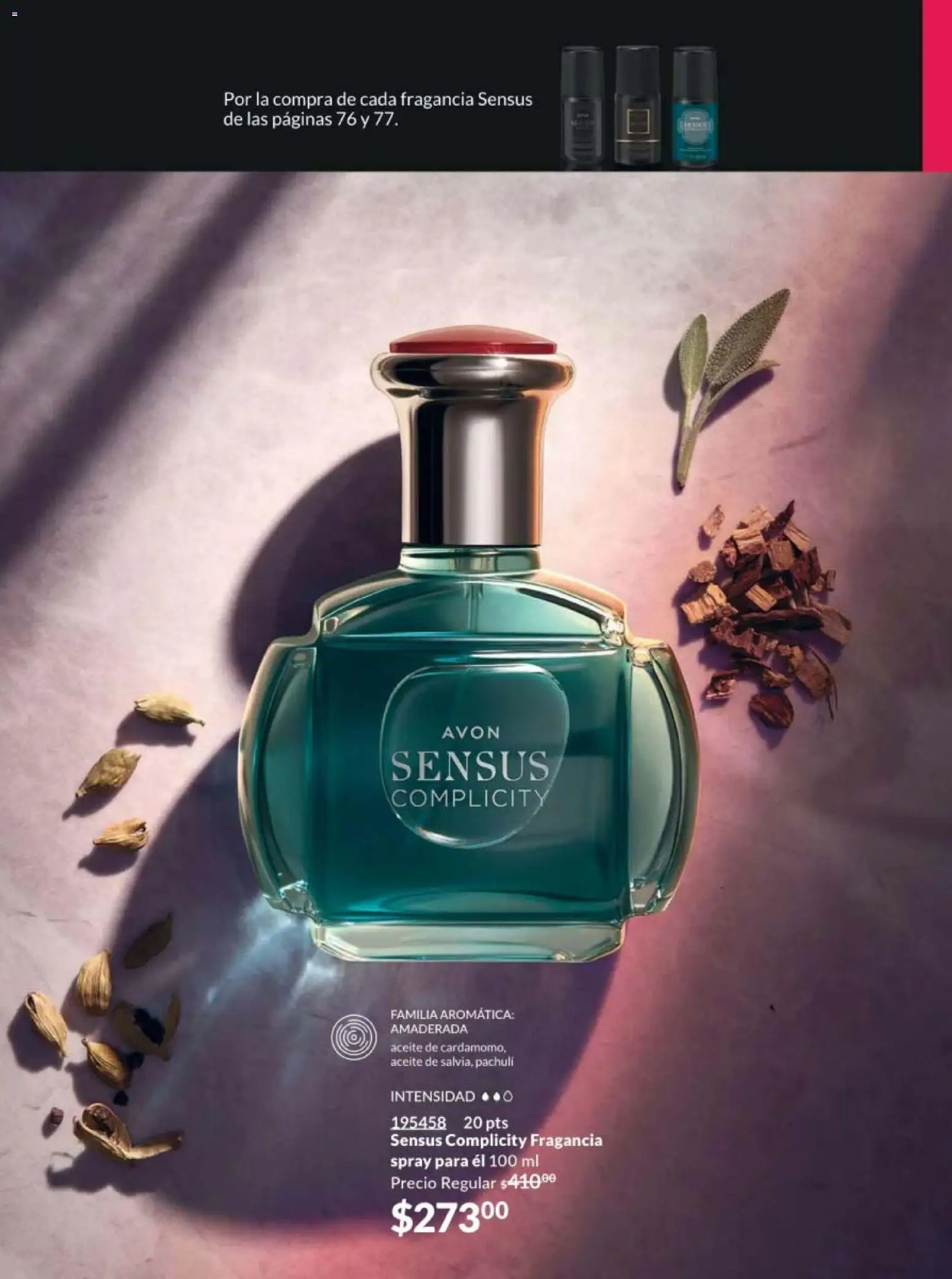 Nuevas ofertas de AVON válidas en toda la República Mexicana desde el 13.03.2026. ¡Encuentra las mejores ofertas en AVON campaña 5 2026! | Página: 77 | Productos: Aceite, Fragancia