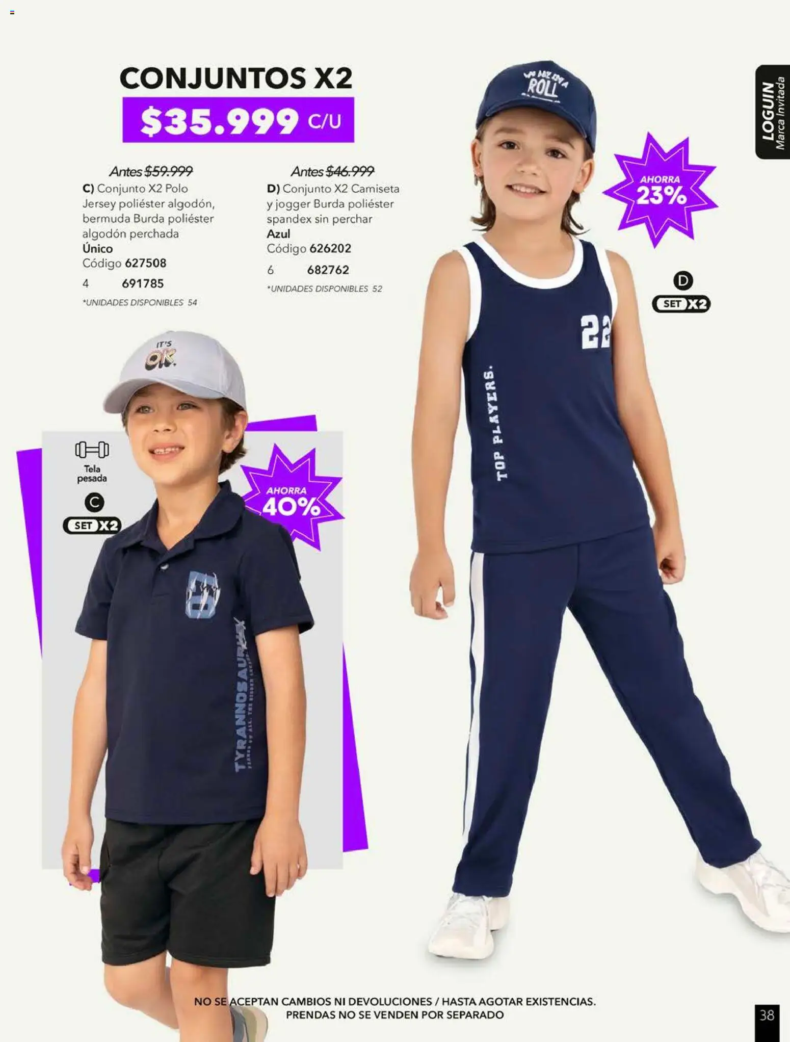 Pacifika revista - valida desde el 15.05.2026 | Página: 235 | Productos: Algodón, Bermuda, Top, Conjunto