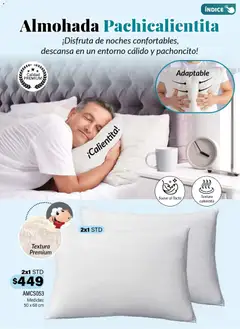 Vista previa de Colchas Concord Buen Fin, nuevo folleto de la tienda, válido en México a partir del 01.11.2025 | Página: 205 | Productos: Almohada
