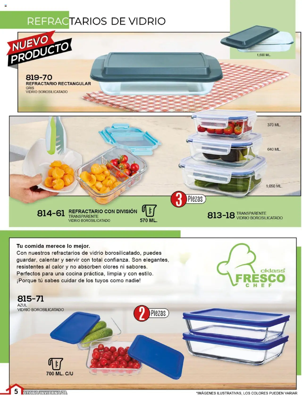 Nuevas ofertas de Cklass válidas en toda la República Mexicana desde el 14.07.2025. ¡Encuentra las mejores ofertas en Cklass catálogo Home! | Página: 6 | Productos: Cocina