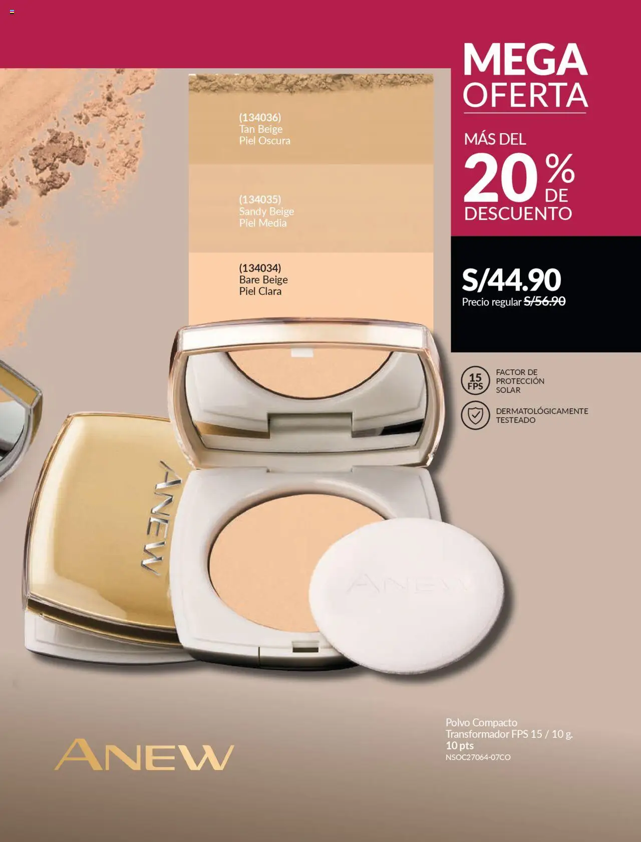 Catálogo Avon válido desde 11.08.2025 | Página: 30 | Productos: Polvo