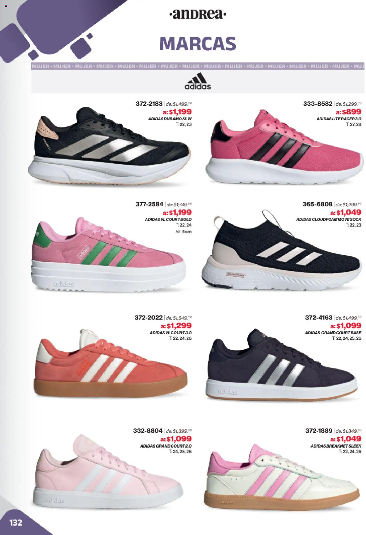 Nuevas ofertas de Andrea válidas en toda la República Mexicana desde el 02.11.2025. ¡Encuentra las mejores ofertas en Andrea catálogo Outlet! | Página: 132