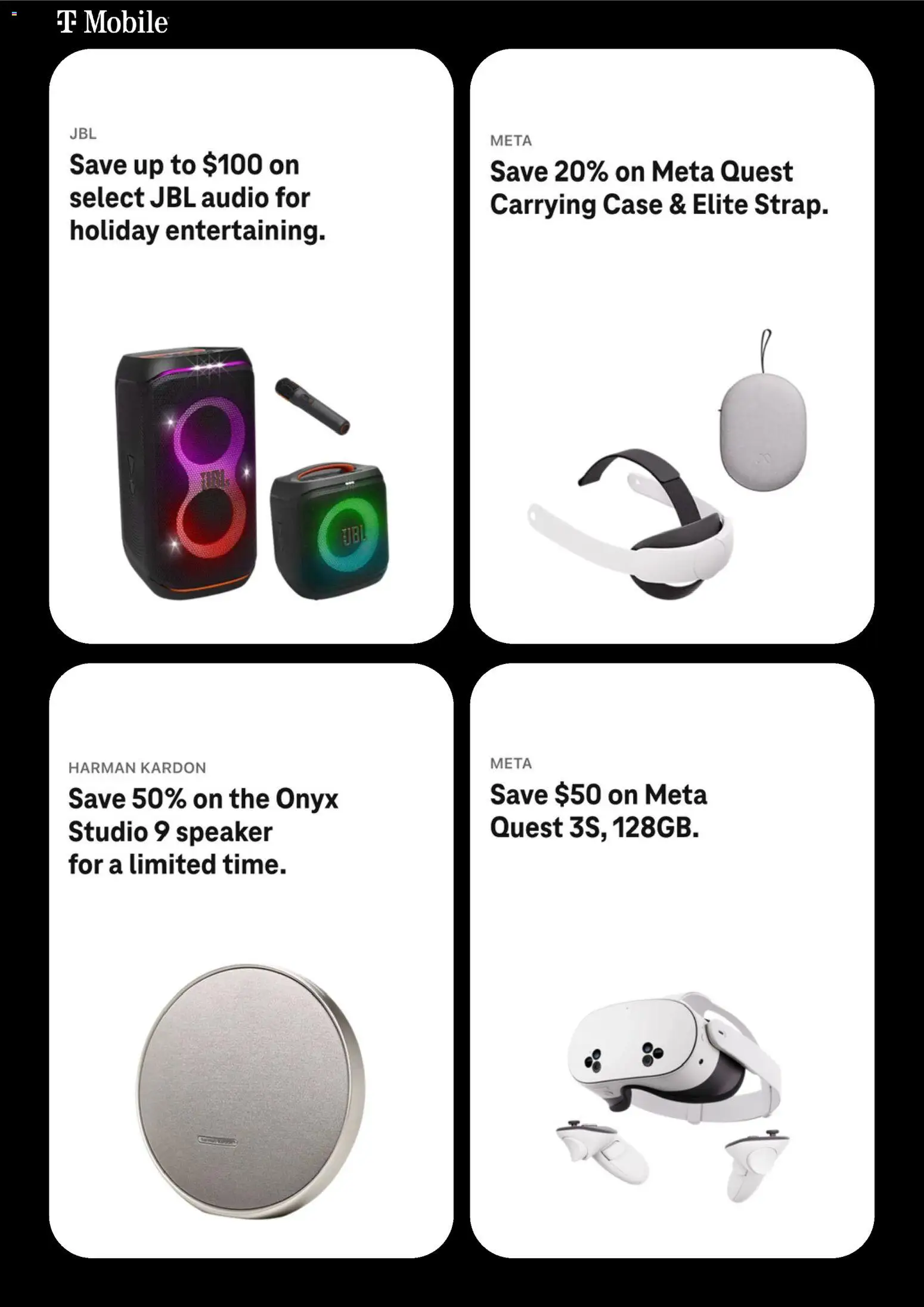 T-mobile Cyber Monday - valid from 30.11.2025 | Page: 5 | Products: Audio, Case, Speaker