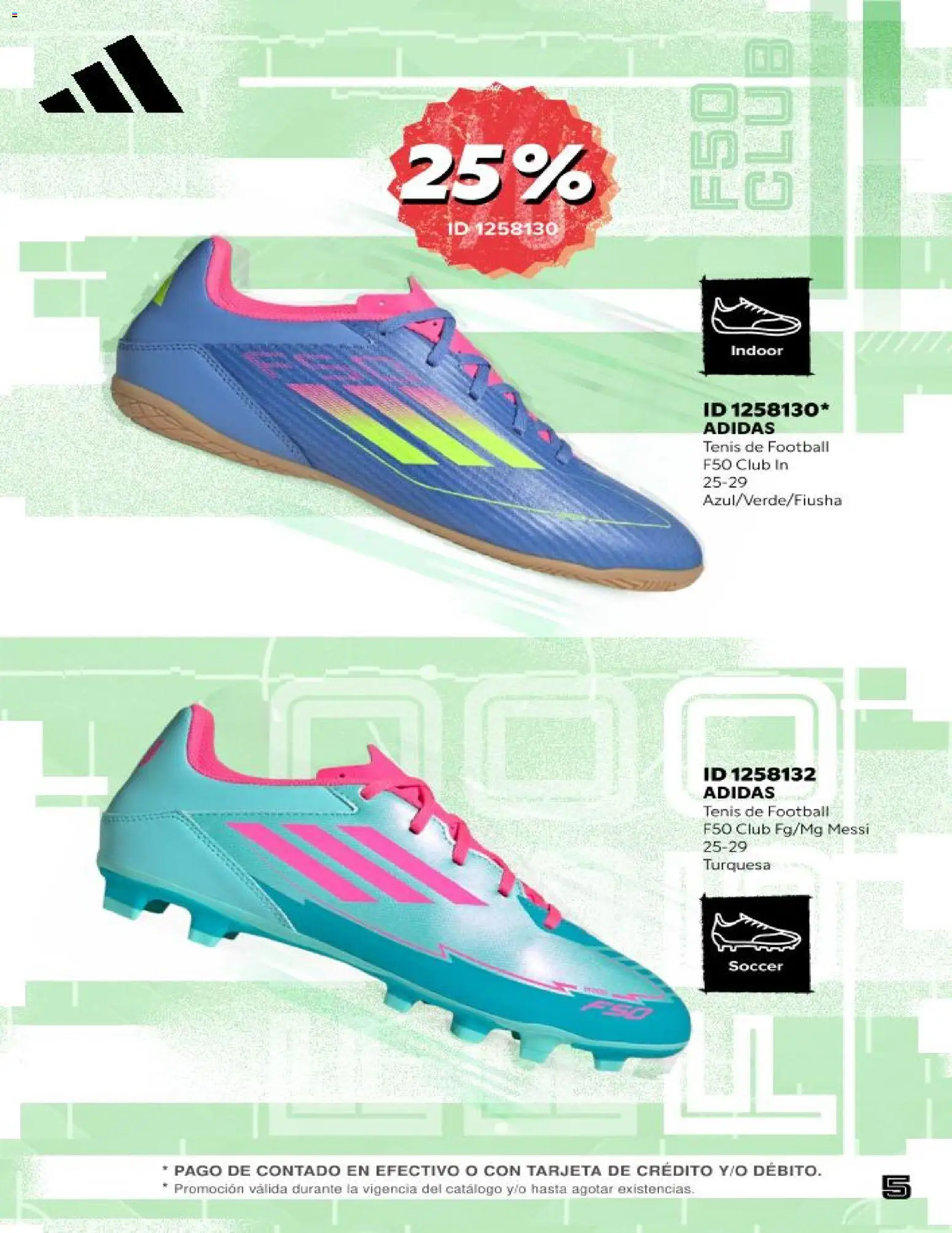 Nuevas ofertas de Price Shoes válidas en toda la República Mexicana desde el 15.11.2025. ¡Encuentra las mejores ofertas en Price Shoes catálogo Soccer Aco! | Página: 4 | Productos: Tenis