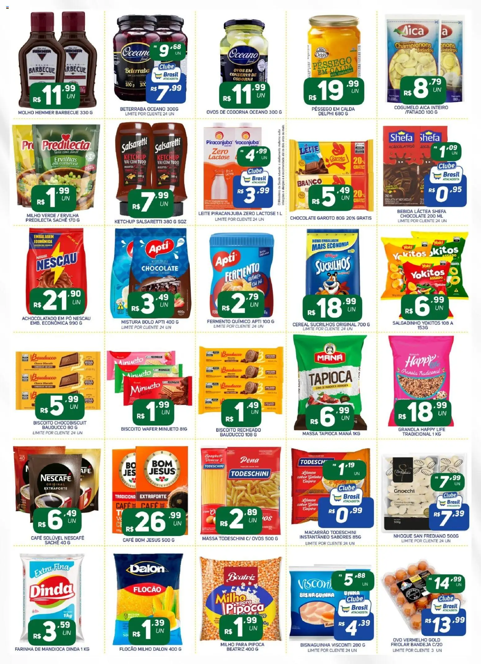 Brasil Atacadista Folheto - válido de 29.12.2025 | Página: 2 | Produtos: Beterraba, Biscoito, Tomates, Massa