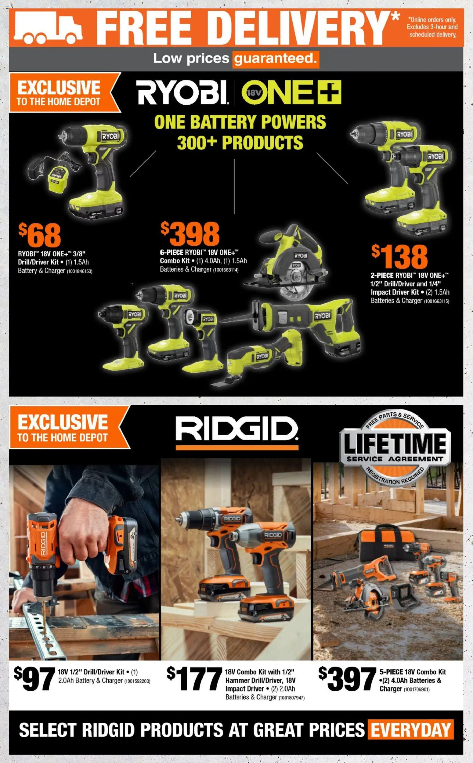 Home Depot flyer valid from 30.04.2026 | Page: 7 | Products: Battery