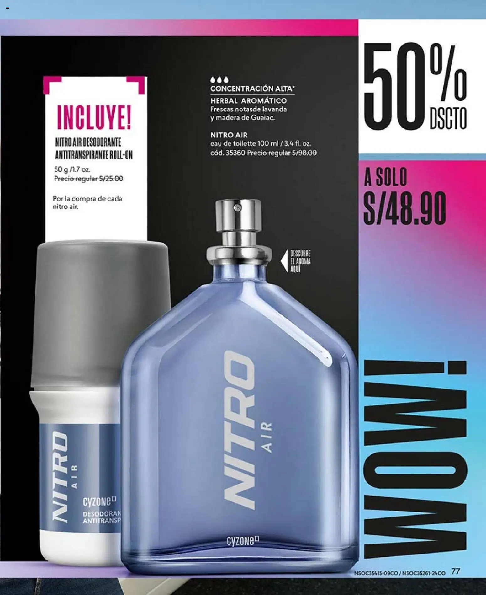 Catálogo CyZone válido desde 18.12.2025 | Página: 77 | Productos: Desodorante, Antitranspirante, EAU de Toilette