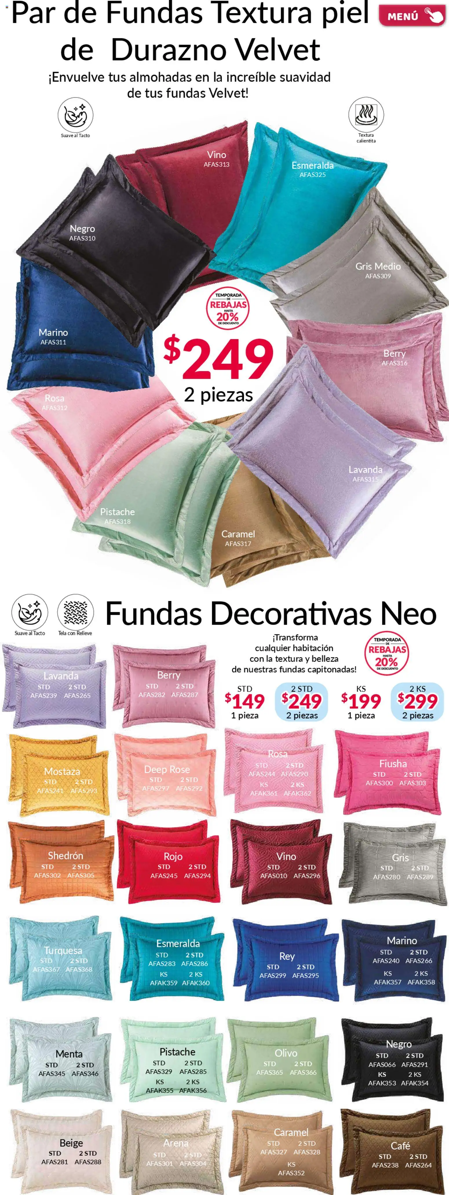 Nuevas ofertas de Colchas Concord válidas en toda la República Mexicana desde el 01.02.2026. ¡Encuentra las mejores ofertas en Colchas Concord catálogo! | Página: 95 | Productos: Durazno, Mostaza, Café, Vino