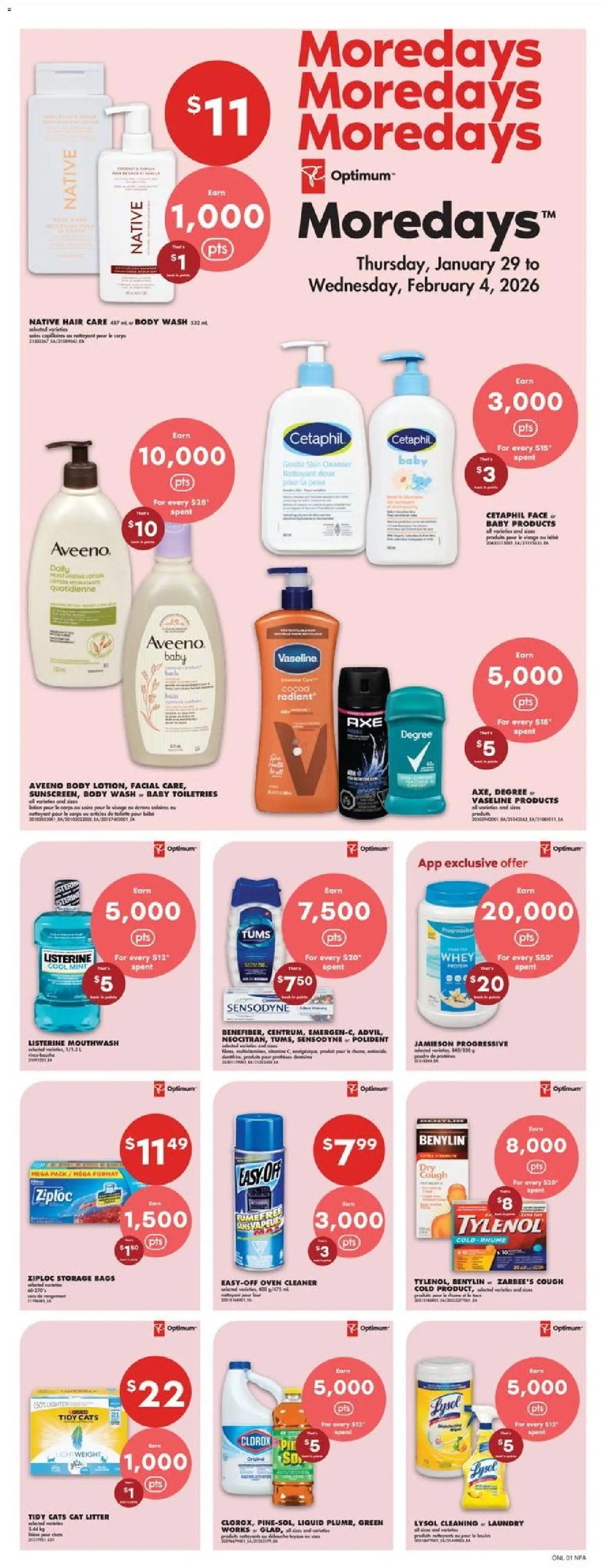No Frills flyer valid from 29.01.2026 | Page: 5 | Products: Oven, Body wash, Mouthwash