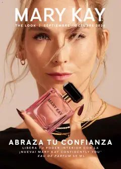 Vista previa de Mary Kay catálogo, nuevo folleto de la tienda, válido en México a partir del 01.09.2025