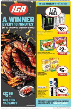 Preview of IGA catalogue QLD - valid from 29.04.2026