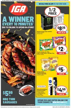 Preview of IGA catalogue QLD - valid from 29.04.2026