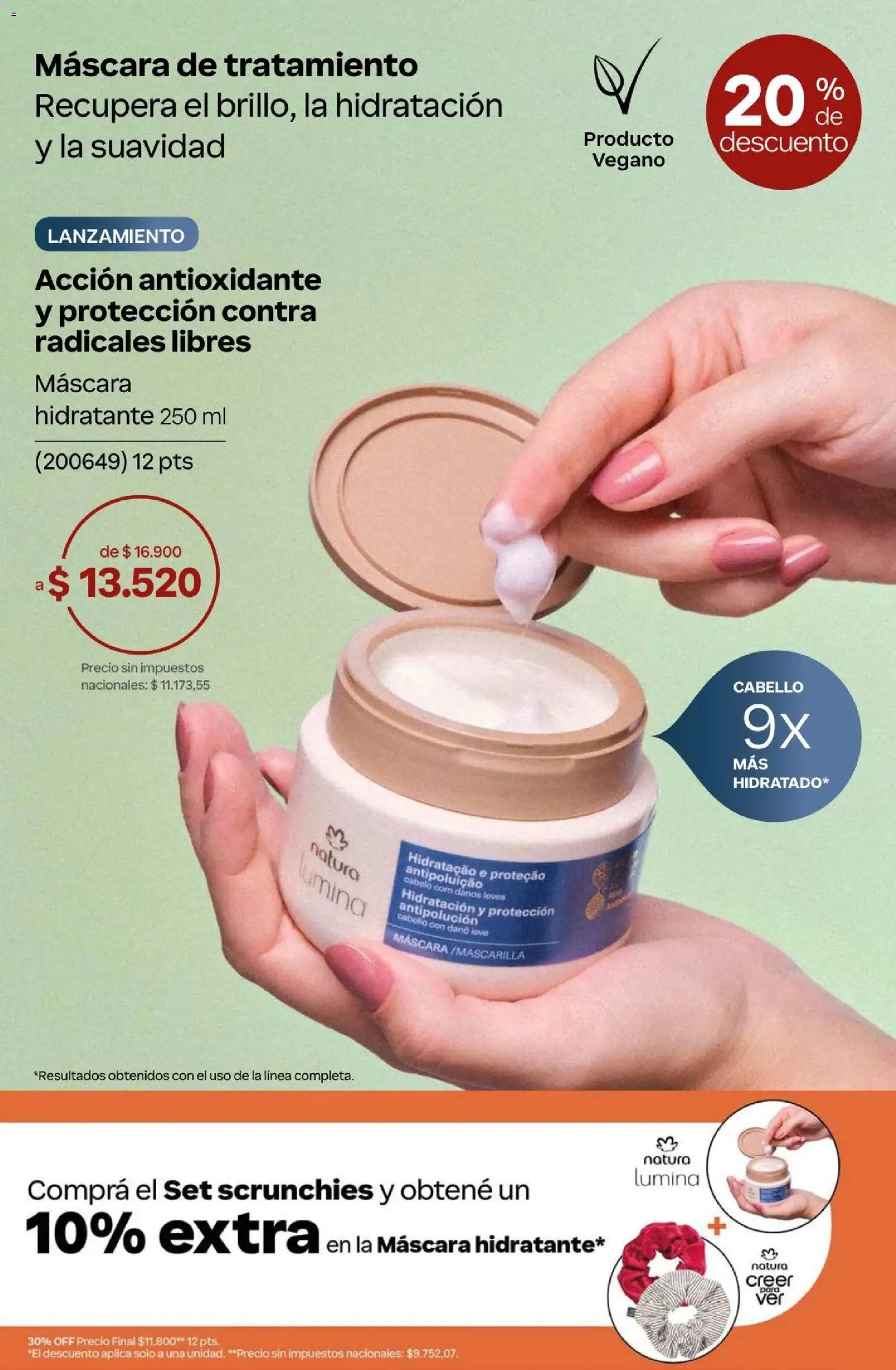 Natura Catálogo Ciclo 4/2026 │ válido desde el 01.04.2026 | Página: 243 | Productos: Mascarilla, Máscara