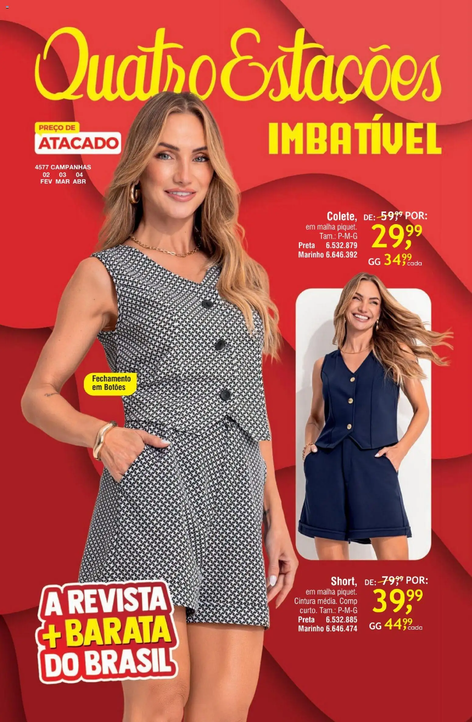 Quatro Estações Folheto - válido de 01.02.2026 | Página: 1 | Produtos: Revista