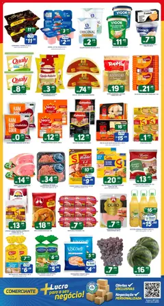 Brasil Atacadista - Ofertas da semana - Pré-Visualização do folheto da loja Brasil Atacadista, válido de 12.01.2026 | Página: 3 | Produtos: Pao de alho, Salsicha, Presunto, Queijo ralado