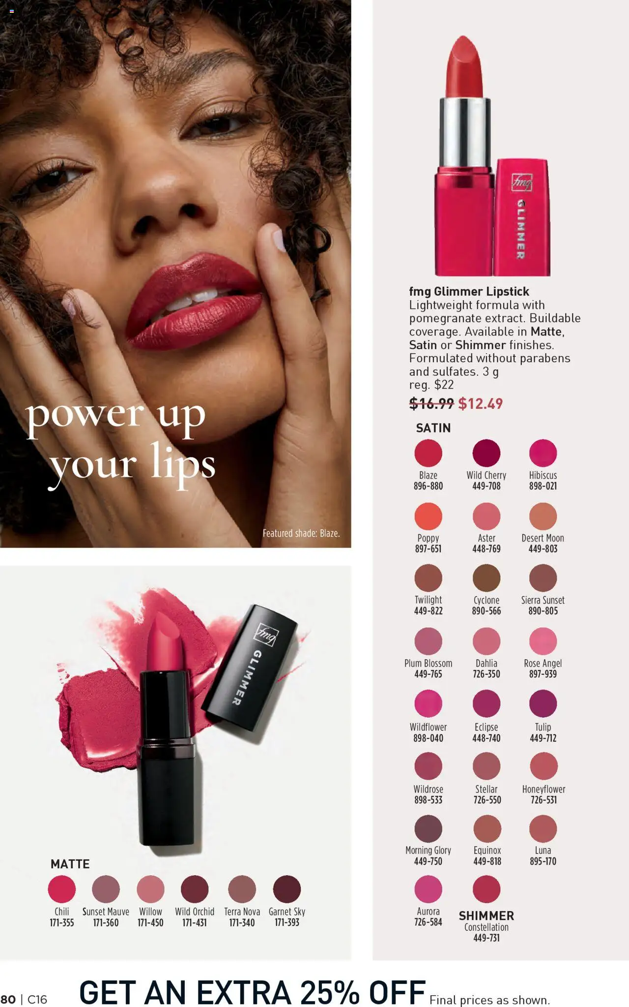 Avon flyer valid from 31.07.2025 | Page: 80 | Products: Lipstick