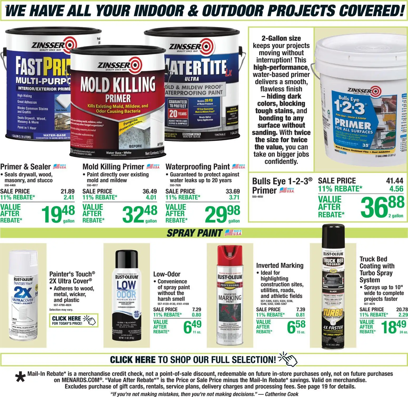 Menards Weekly Ad - valid from 22.04.2026 | Page: 16 | Products: Bed, Water