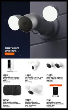 Home Depot Shop Pro Ad - FL - valid from 18.08.2025 | Page: 5 | Products: Battery, Ring, Video, Camera
