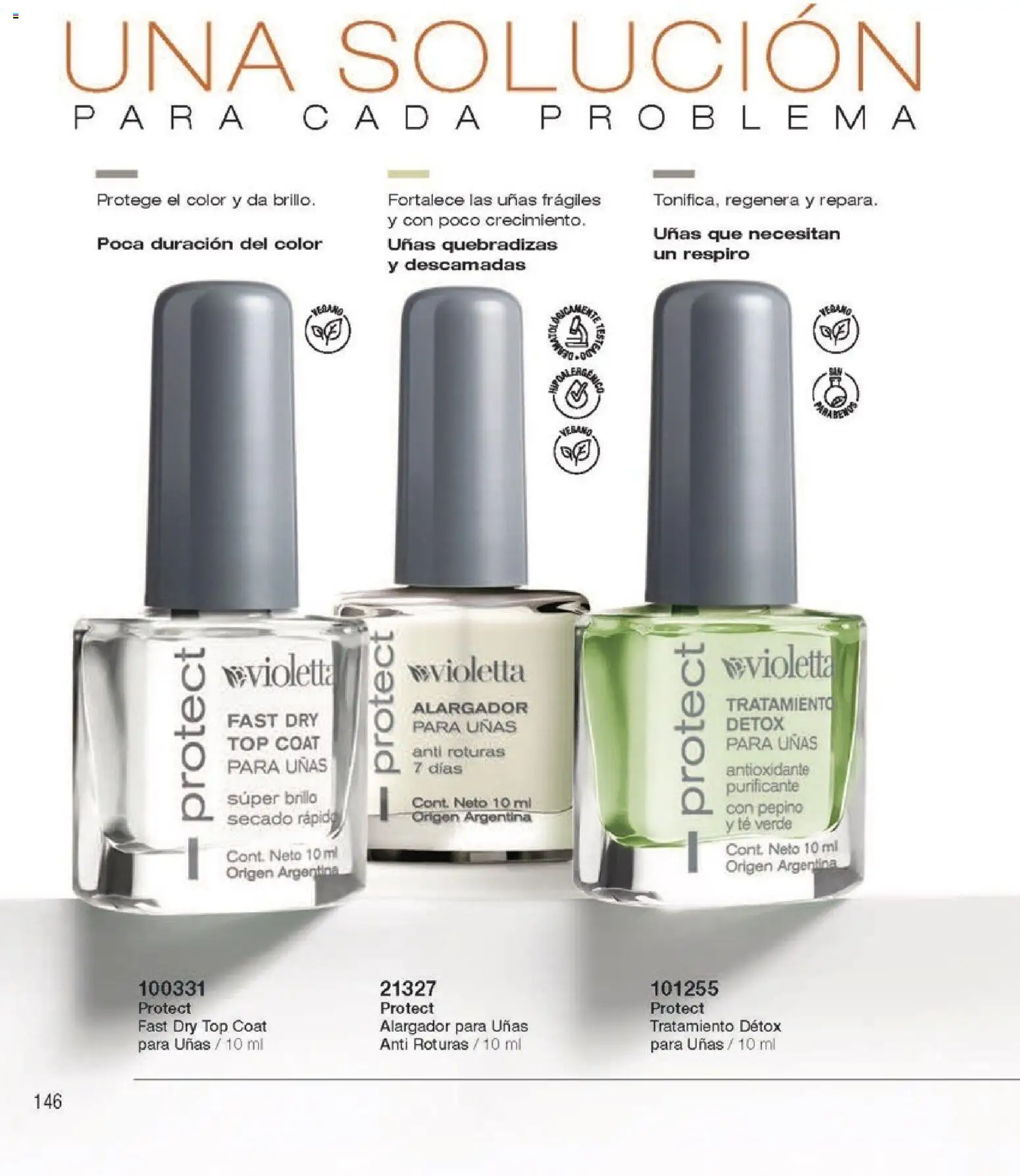 Violetta - Violetta Cosméticos │ válido desde el 30.03.2026 | Página: 146 | Productos: Top, Baño, Brillo, Té