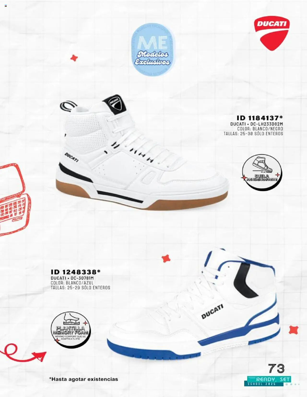 Nuevas ofertas de Price Shoes válidas en toda la República Mexicana desde el 26.08.2025. ¡Encuentra las mejores ofertas en Price Shoes - Catálogo Ready for School ! | Página: 73