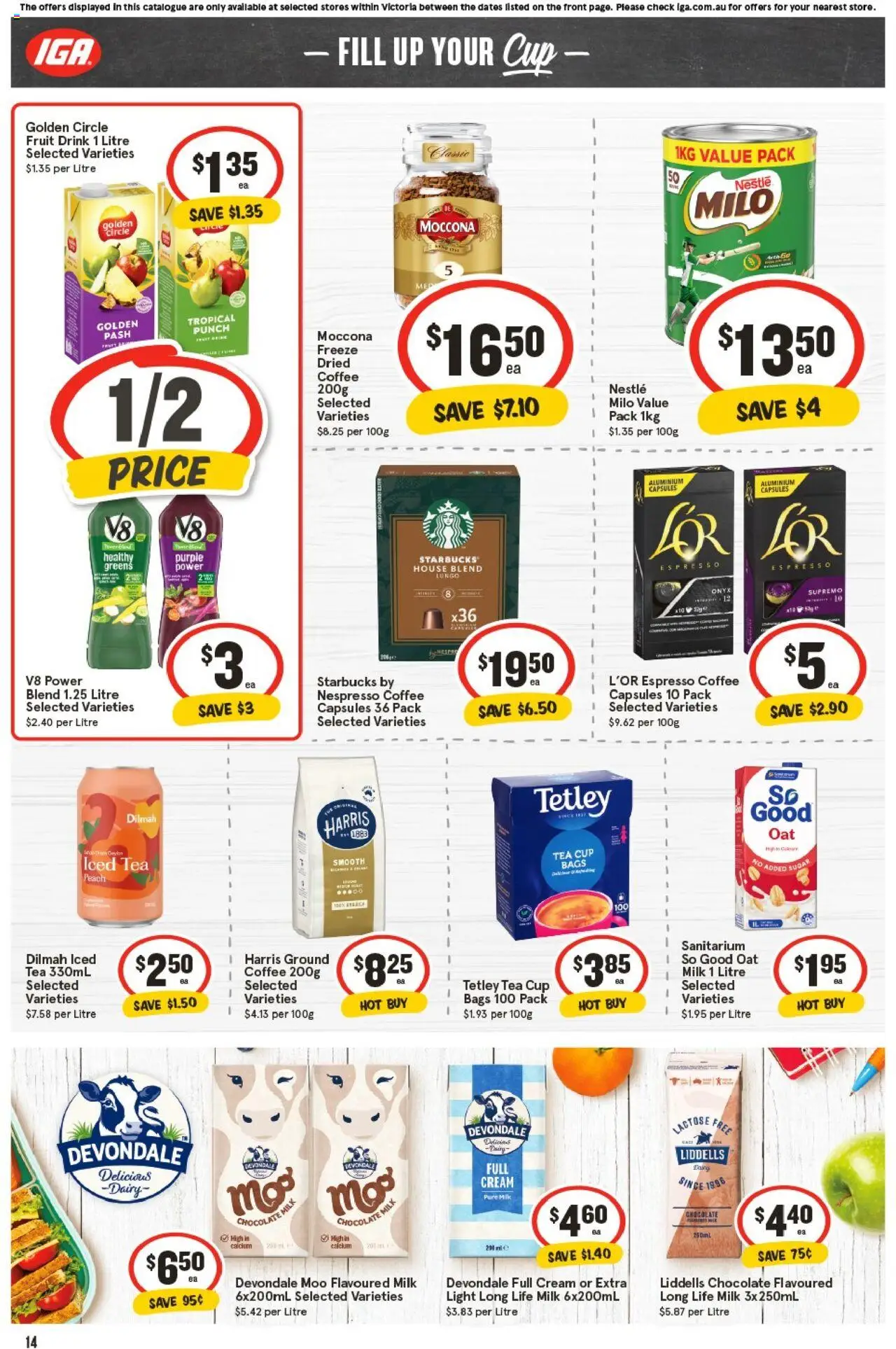 IGA catalogue - valid from 08.10.2025 | Page: 17 | Products: Rice, Sour cream, Cream, Salt