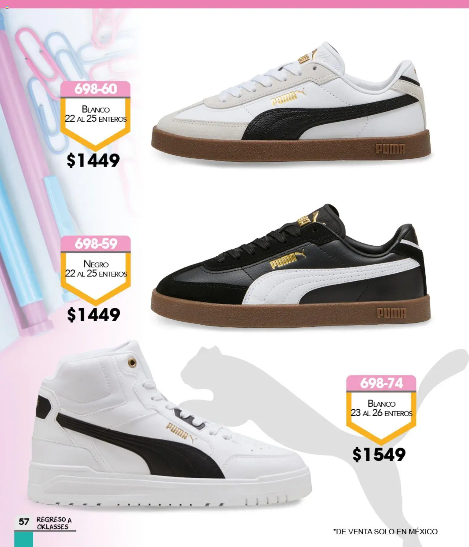 Nuevas ofertas de Cklass válidas en toda la República Mexicana desde el 06.01.2026. ¡Encuentra las mejores ofertas en Cklass catálogo Regreso a clases 2026! | Página: 58