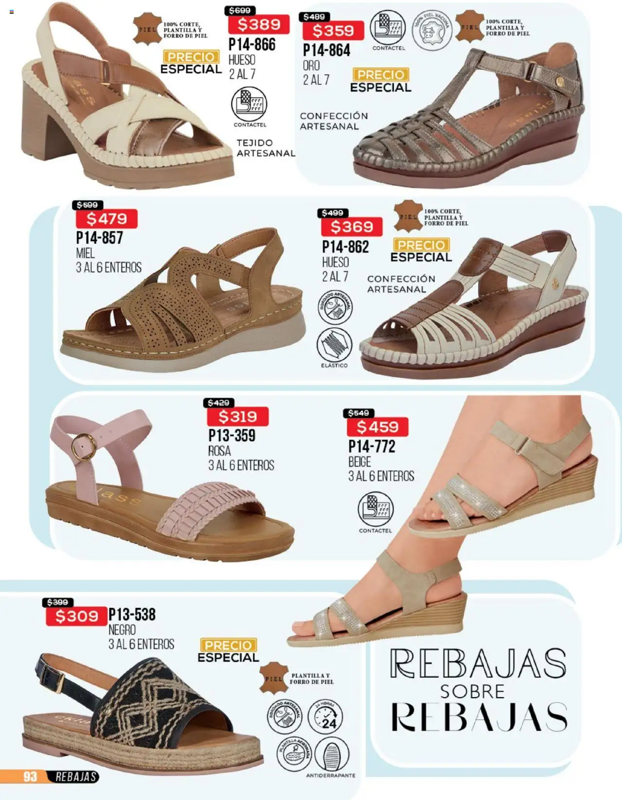 Nuevas ofertas de Cklass válidas en toda la República Mexicana desde el 23.06.2025. ¡Encuentra las mejores ofertas en Cklass catálogo Rebajas Sobre Calzado! | Página: 94 | Productos: Cuna, Sobre