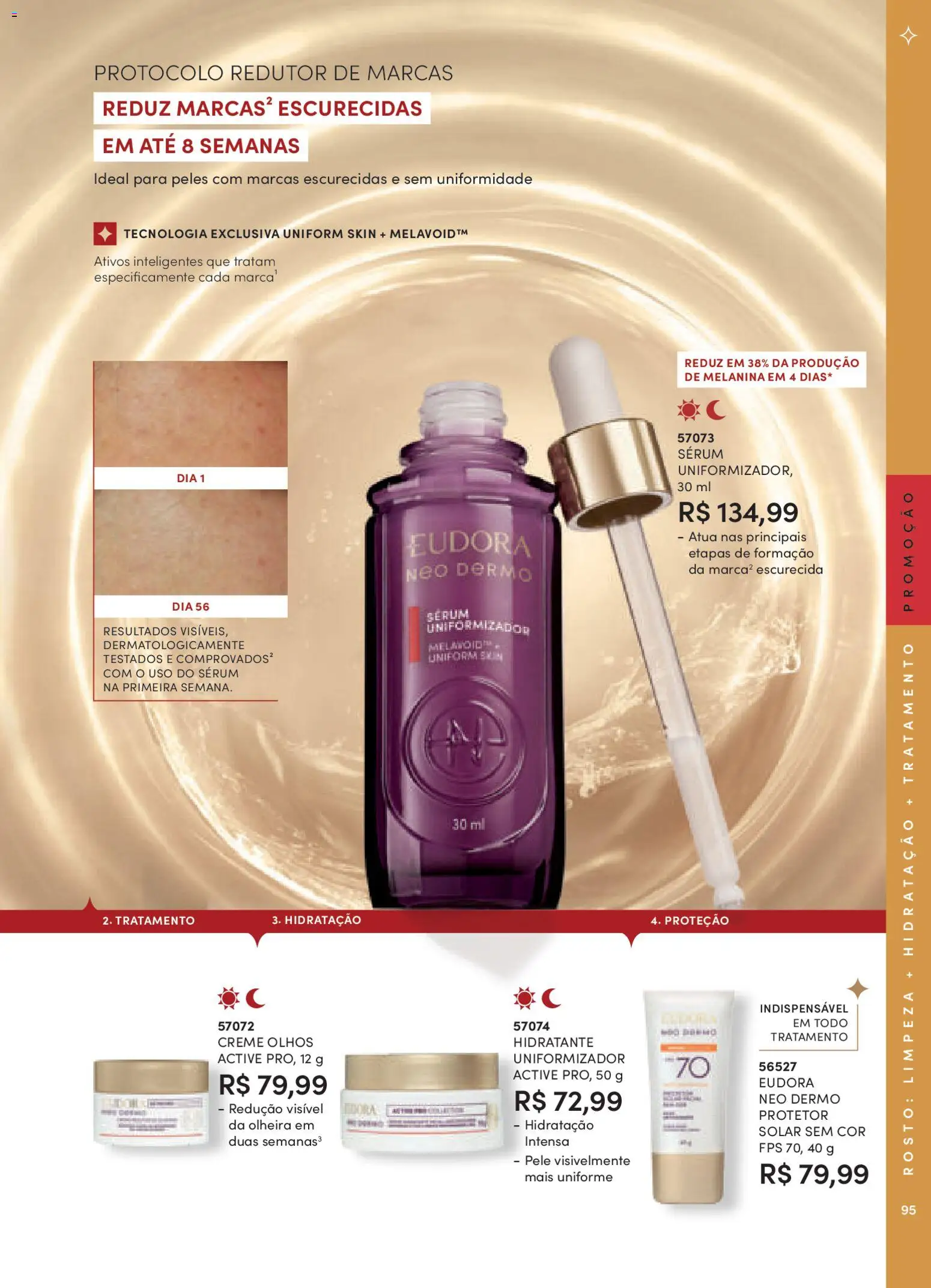 Eudora Folheto - válido de 10.11.2025 | Página: 95 | Produtos: Sérum, Creme