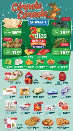 Vista previa de S-Mart folleto, nuevo folleto de la tienda, válido en México a partir del 23.12.2025