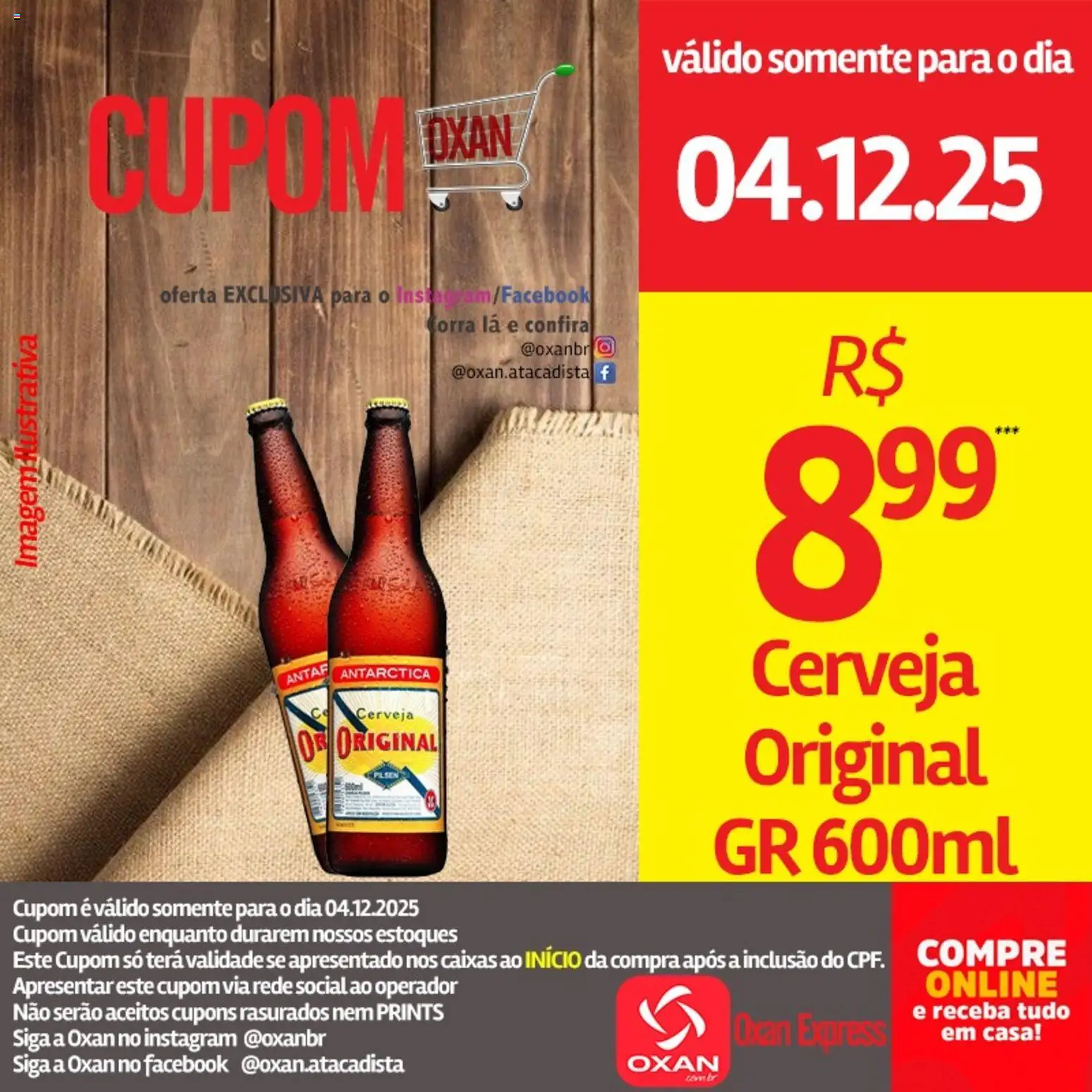 Oxan Atacadista Folheto - válido de 04.12.2025 | Página: 10 | Produtos: Cerveja