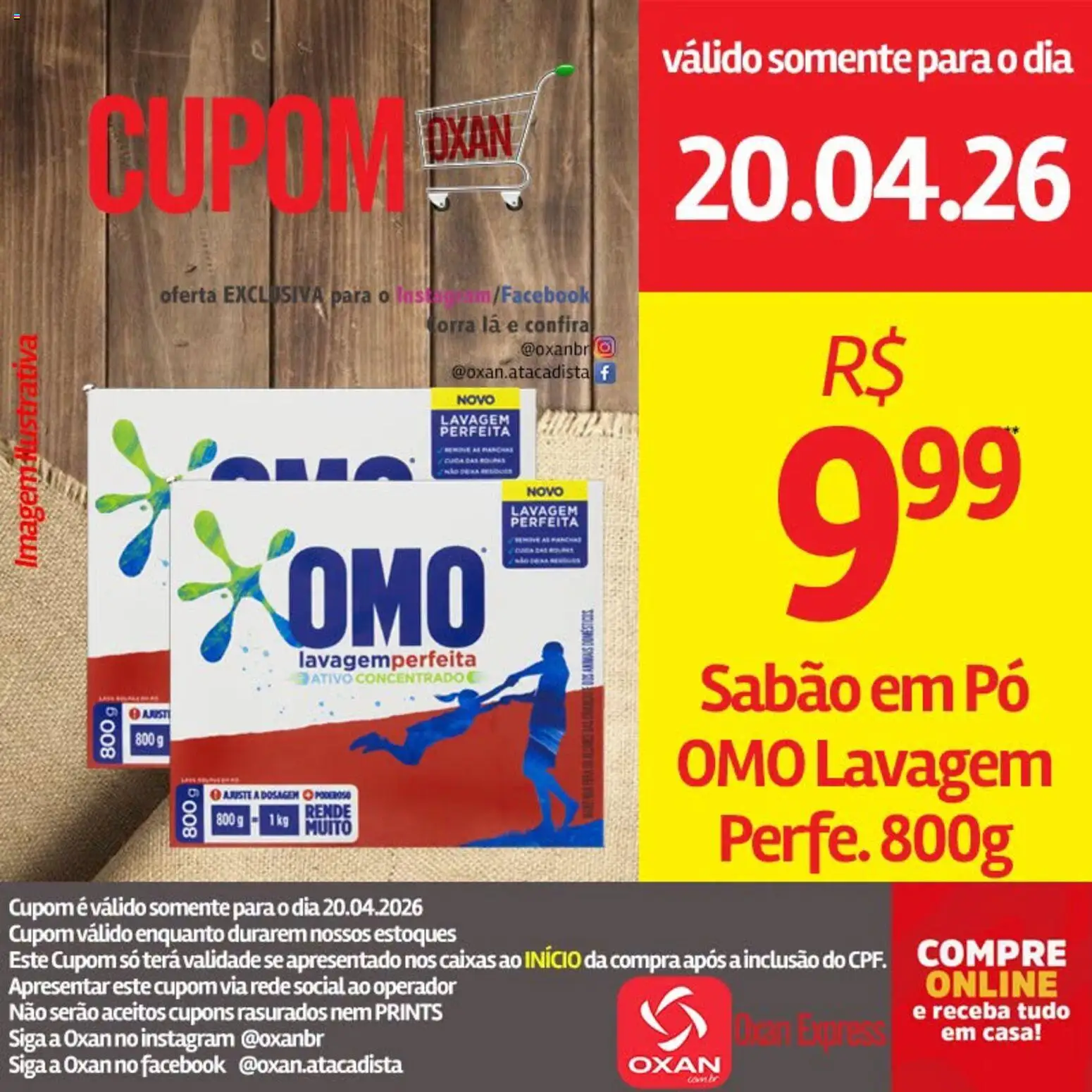 Oxan Atacadista Folheto - válido de 20.04.2026 | Página: 12 | Produtos: Pó, Sabão, Sabão em pó