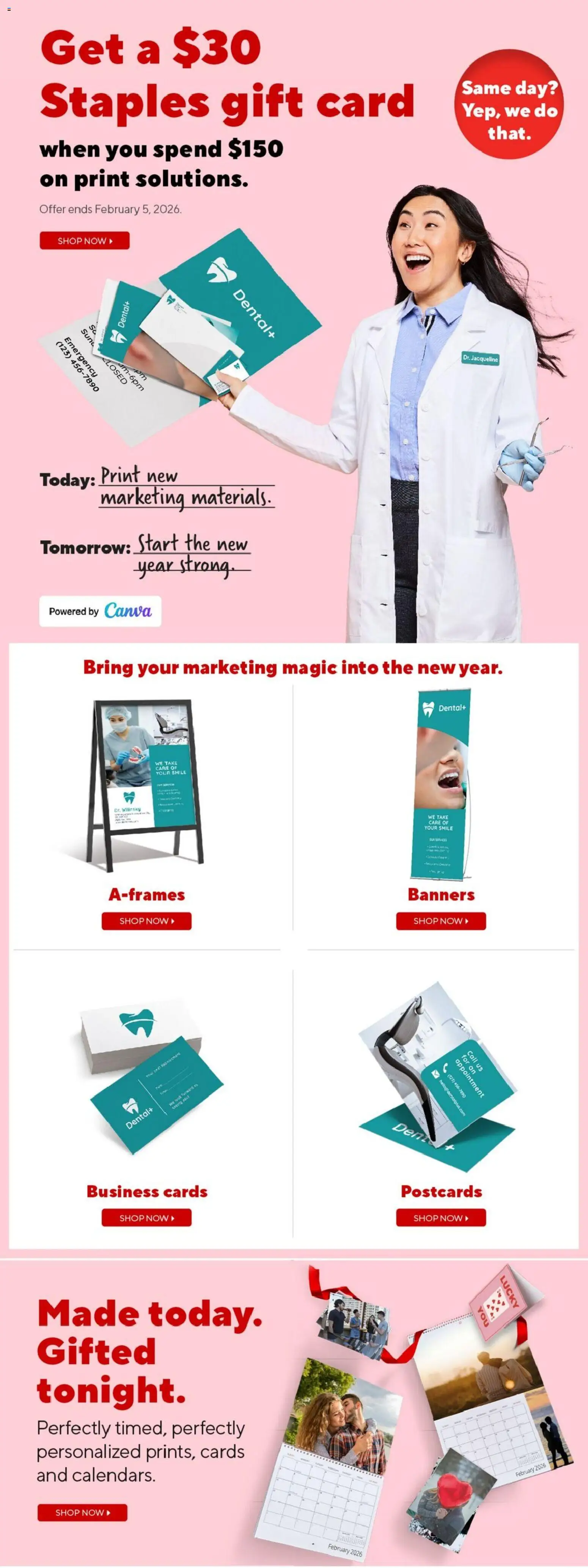 Staples flyer valid from 30.01.2026 | Page: 8