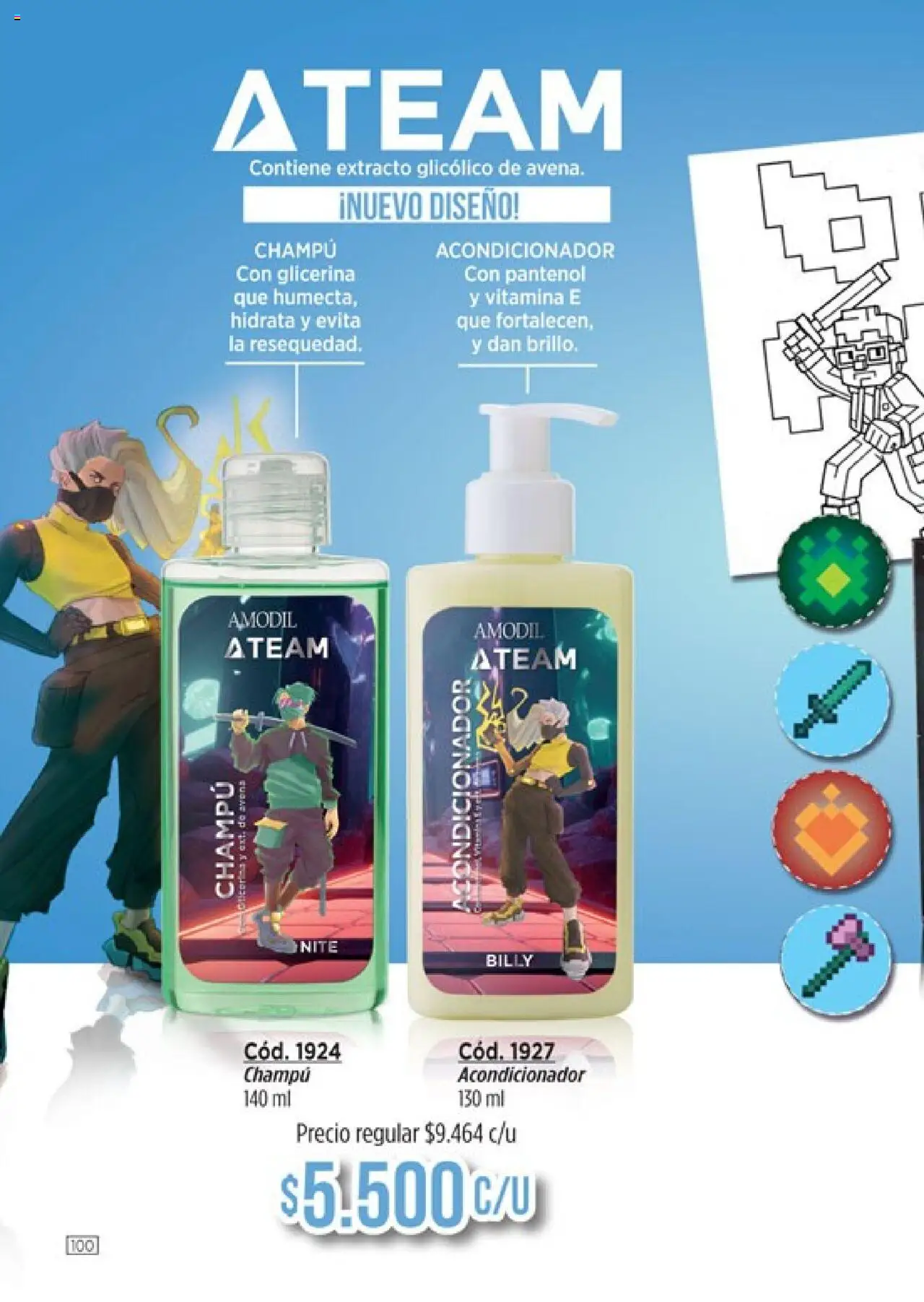 Catálogo Amodil Campaña 12 │ válido desde el 26.06.2025 | Página: 100 | Productos: Champú, Acondicionador