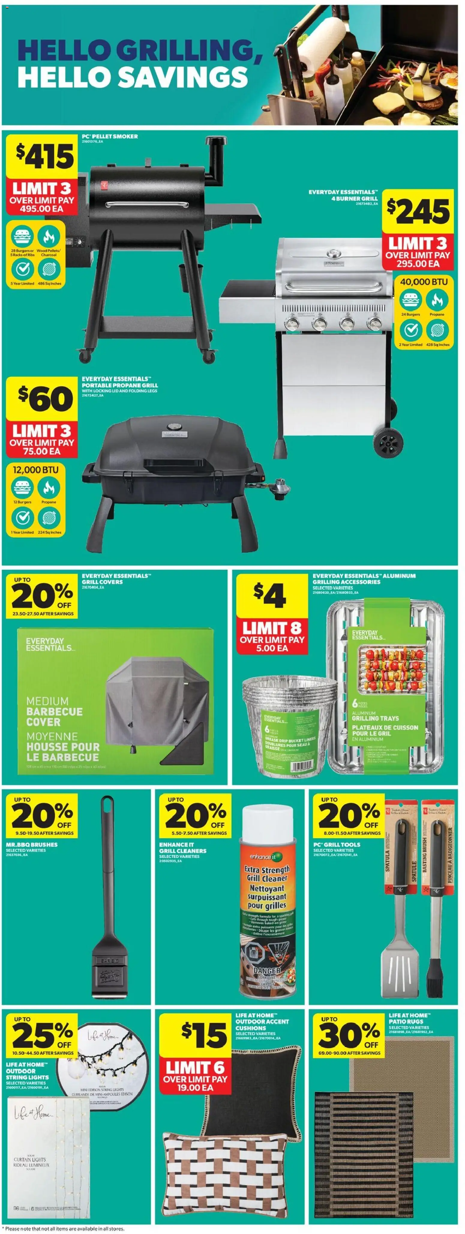 Real Canadian Superstore flyer valid from 23.04.2026 | Page: 31 | Products: PC, Grill, Brush