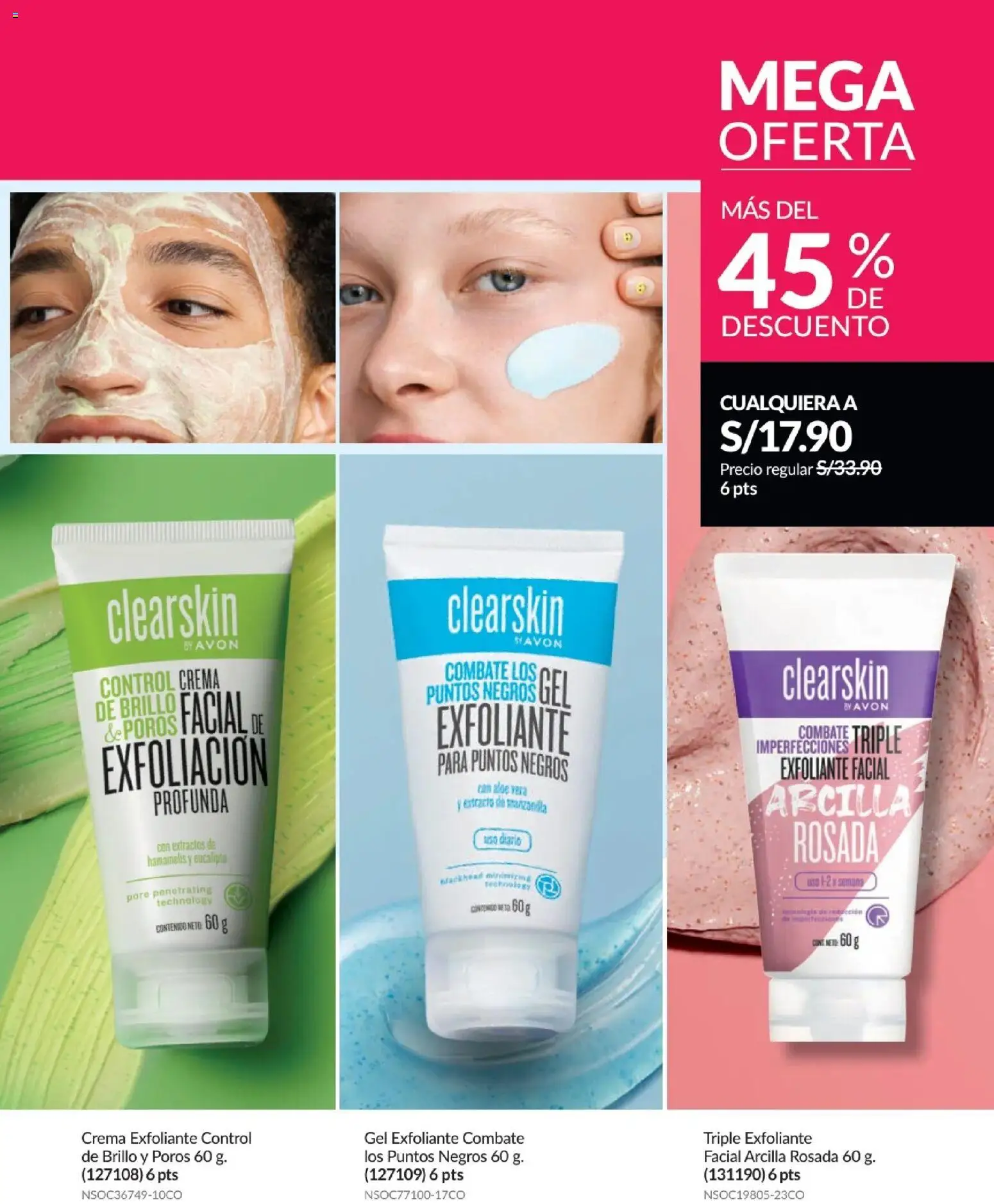 Catálogo Avon válido desde 21.04.2026 | Página: 236 | Productos: Exfoliante, Crema