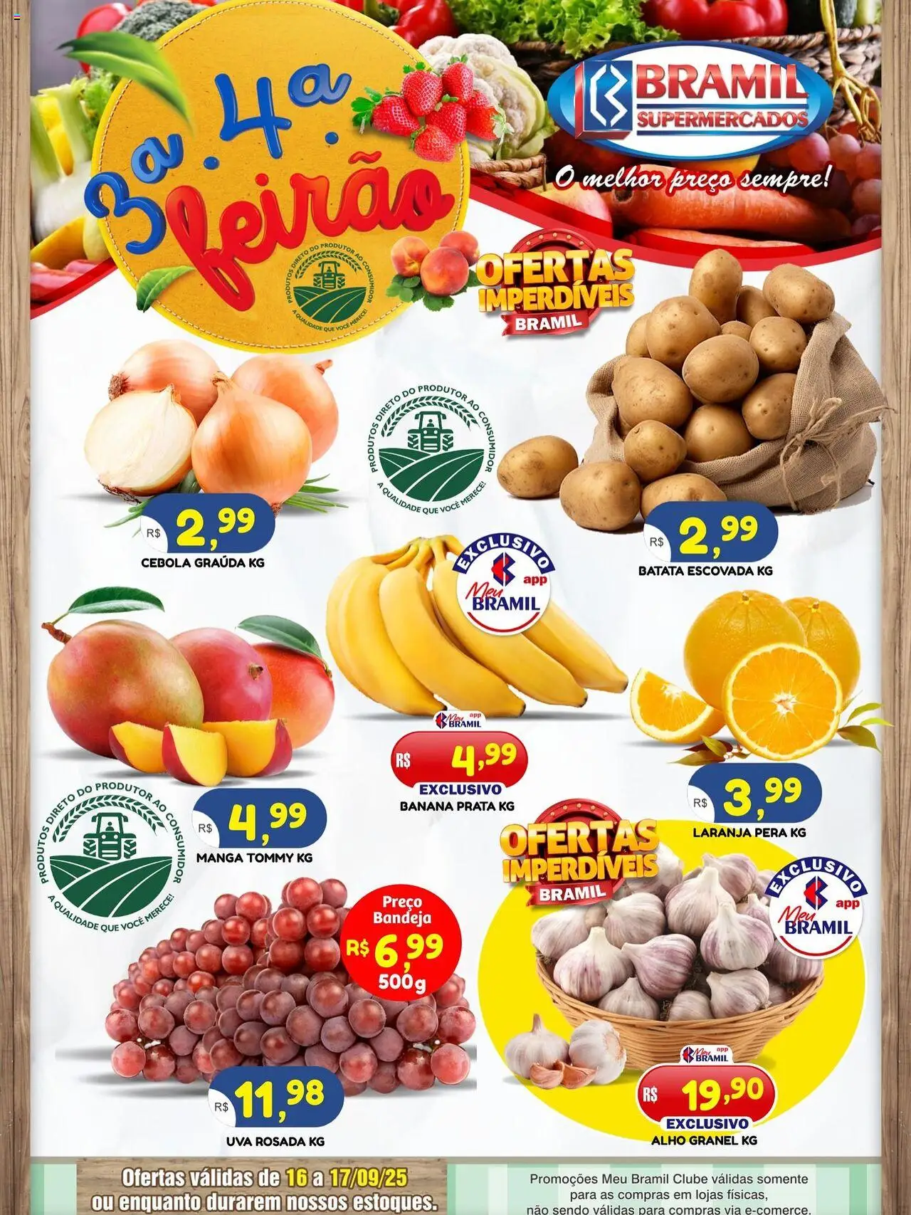 Bramil Supermercados Folheto - válido de 16.09.2025 | Página: 1