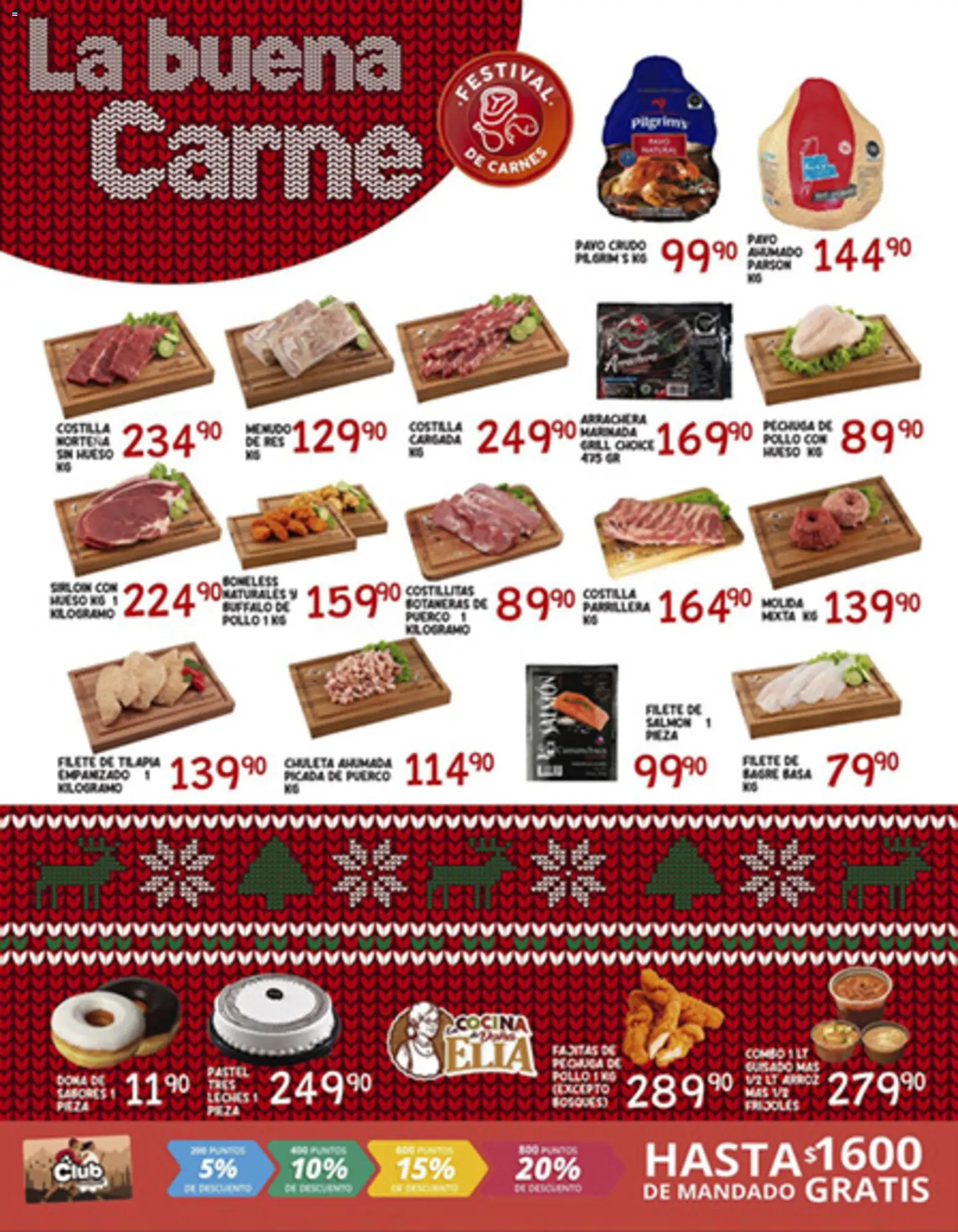 Nuevas ofertas de Alsuper válidas en toda la República Mexicana desde el 05.12.2025. ¡Encuentra las mejores ofertas en Alsuper folleto Chihuahua Capital! | Página: 2 | Productos: Pollo, Pastel, Arroz, Res